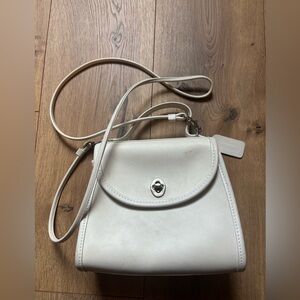 White Coach Shoulder Bag